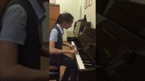 Аленчикова Мария - А.Бертини Этюд № 8 соч.29