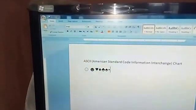 How to write ASCII Code in Microsoft Wordआपका कंप्यूटर दोस्त.