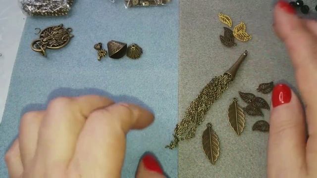 СОБИРАЮ БУСЫ ИЗ АГАТА И КИСТЬ ИЗ ЦЕПОЧЕК || МАСТЕР-КЛАСС