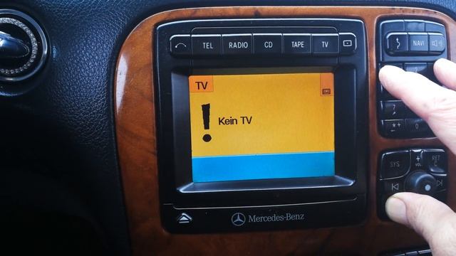 Mercedes Benz W220.Краткий обзор Comand смотреть онлайн