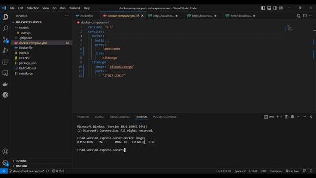 Docker tutorial | Git client  | Learn Docker Compose