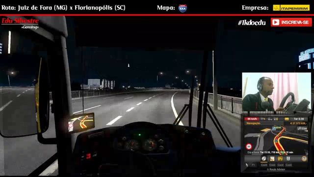 ♦ (ETS2) ♦ JUIZ DE FORA (MG) X FLORIANÓPOLIS (SC) BUSSCAR VISTA VISSTA BUSS смотреть онлайн