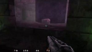 Classic doom E1M1 level on Quake 1 with Doom2016/eternal Mod.