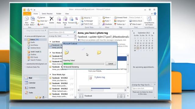 How to Export and Import PST files in Outlook 2010 смотреть онлайн