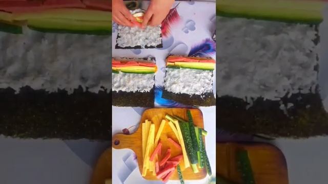 Өте дәмді КИМ-БАП?✅ ТЕЗ дайындалады. Казакша рецепт. #сушижасау #кимбап #казакшарецепт #рек #рецепт смотреть онлайн