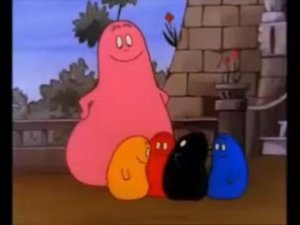 Barbapapa épisode "Maison de Barbapapa"