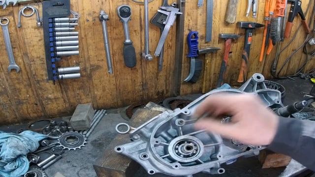 замена подшипника коленвала без разбора двигателя смотреть онлайн