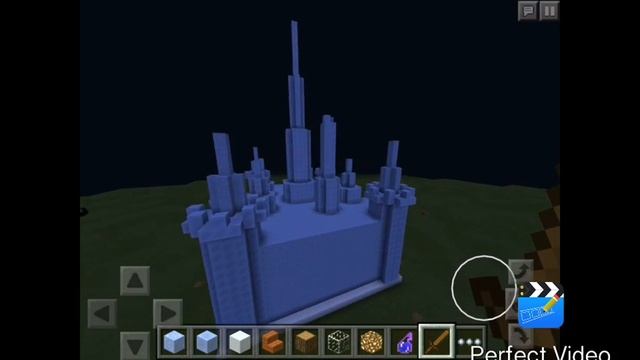 Обзор ледяного замка | Minecraft pe | flast смотреть онлайн