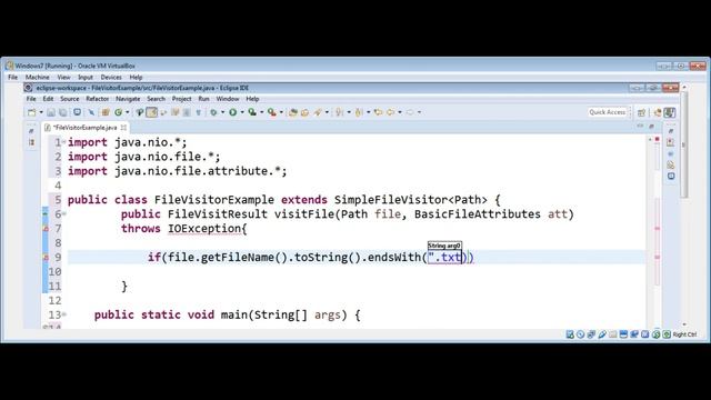 Using SimpleFileVisitor and Files walkFileTree To delete files from a directory in Java смотреть онлайн