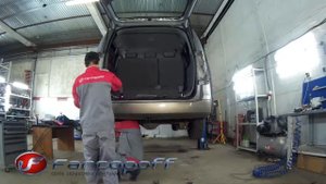 Установка фаркопа на Hyundai H1 Grand Starex в ФаркопОФФ