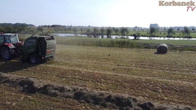 Ostatni pokos w dolinie Samy ?na łące Pawła Korbanka  ? prasa McHale v6 750 i Ciągnik Arbos 3055 смотреть онлайн