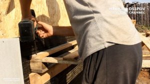 Крыльцо дома из поддонов СВОИМИ РУКАМИ. Дом в деревне. Влоги из деревни