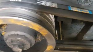 Замена приводных ремней на токарном станке