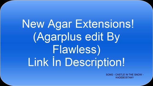 New Agar.io Extensions - Link In Description! - Error YT Channel Sry :( смотреть онлайн