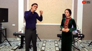 MAYSA MYRADOWA VS KAKAJAN SALAMOW DEMIR DONLY TAZE TURKMEN HALK AYDYMLARY JANLY SESIM JANLY SES