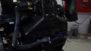 Defrosted Mercruiser 4.3 marine engine. Размороженный мотор.