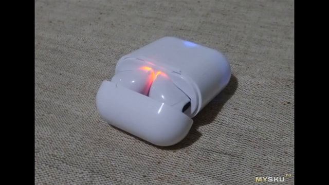 i8X-TWS - Bluetooth наушники c док-станцией, очень похожие на другие известные наушники. смотреть онлайн