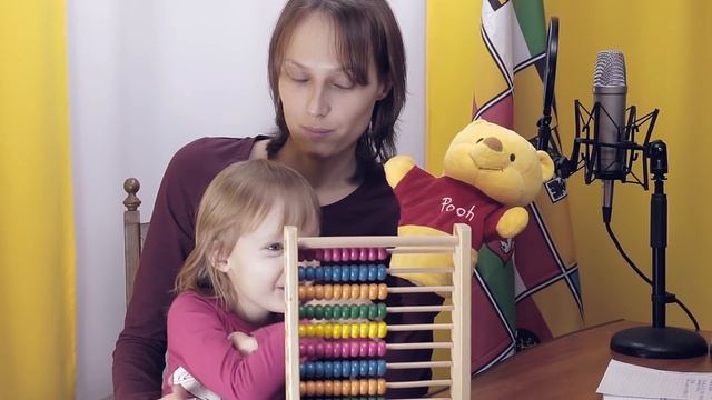 считаем от 1 до 10 / wir zählen von 1 bis 10