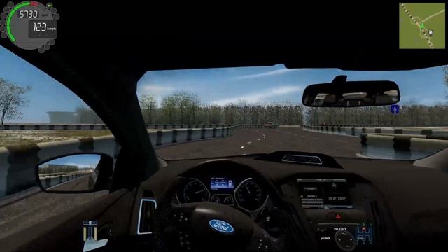 City Car Driving - Ford Focus Rs 2017 | Fast Driving смотреть онлайн