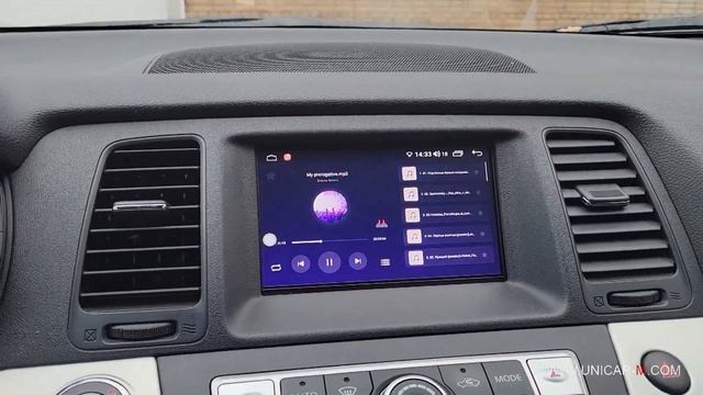 Замена штатного монитора Nissan Murano (монохром, IT06,IT08) на монитор с Android OS10.mp4