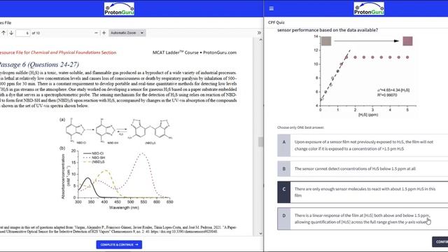 MCAT SOLVED: Chemical and Physical Foundations Section (from our free full-length MCAT Exam) смотреть онлайн