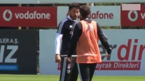 Beşiktaş İdmanında Olcay Ve Tolgay Kavga Etti