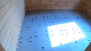 Полусухая стяжка в деревянном доме 76м2 Тюмень, Червишевский тракт