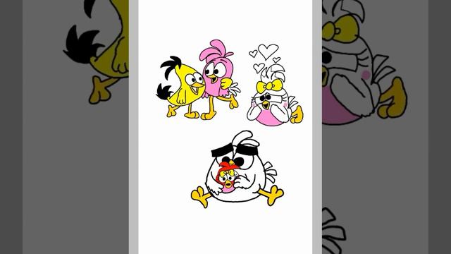 SPEED PAINT: DREAMY LOVE CUTIES 💞💕💖💗☁ - ANGRY BIRDS DREAM BLAST смотреть онлайн