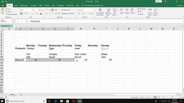 How to Add or Delete a Column, a Row in an Excel Table 2019 смотреть онлайн