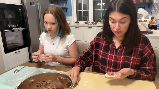 Китайские ПЕЛЬМЕНИ с Мясом и Капустой (Цзяоцзы 饺子) | Рецепт Салат из Картофеля по-Китайски
