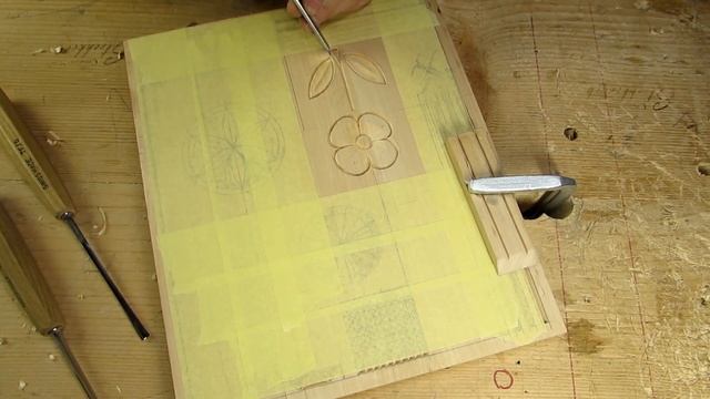 Різьба по дереву, з контурної в плоскорельєфну, відеоурок для початківців. смотреть онлайн