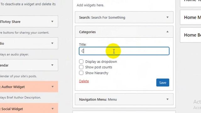 How To Display a Dropdown of Categories in WordPress