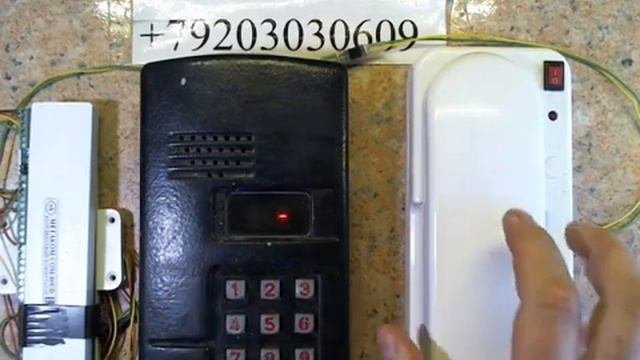 Автооткрывашка координатного домофона (Метаком, Визит, Цифрал, Элтис) встроенная в трубку