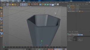 Как сделать стакан в синема 4 д/How to make a glass in cinema 4 d