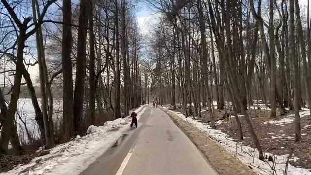 Измайловский парк. Лебедянский пруд. смотреть онлайн