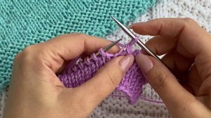 ? Очень КРАСИВОЕ ЗАКРЫТИЕ петель! Закрытие петель спицами зубчиками Picot binding off knitting!