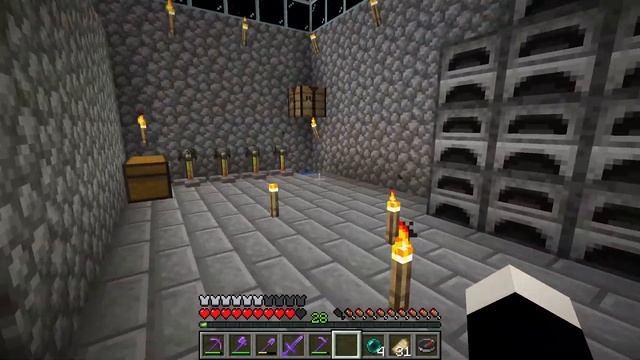 Spawning an Endermite using Ender Pearl - Minecraft смотреть онлайн