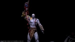 Mortal Kombat 9 - Kratos Performs All Klassic Fatalities