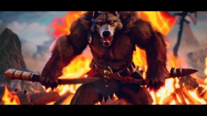 PEYTON PARRISH - FENRIR (AI MADE VIDEO) + LYRICS