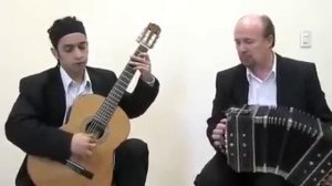 Milonga de Mis Amores, Juan D'arienzo, Bandoneón y Guitarra, Serguei Tibets y Teodoro Velez,