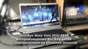 Игровой ноутбук Sony Vaio PCG 3B4P