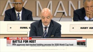 FIFA approves fast-tracked bidding process for 2026 World Cup host