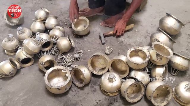 Изготовление Латунных Сосудов | Изготовление Латунной Посуды | Навыки Изготовления Латунных Изделий смотреть онлайн