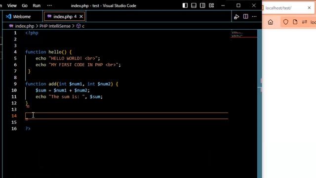 FUNCTIONS AND IF, ELSE STATEMENT IN PHP FOR BEGINNERS