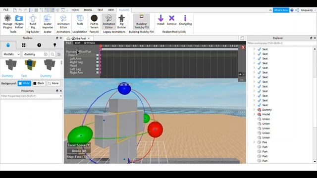 Making a vibe game out of free models! | Roblox Studio | Roblox смотреть онлайн