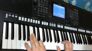 Где же ты была - синтезатор Yamaha PSR-S750