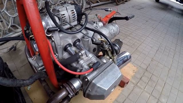 Двигатель ИМЗ 8.104 жидкостного охлаждения