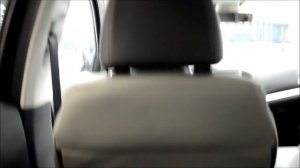 Обзор с заднего дивана Lada Vesta Signature.