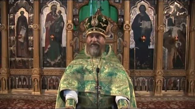 Архимандрит Амвросий (Юрасов). Пятидесятница. Проповедь 3 июня 2012 г. смотреть онлайн