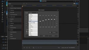 CyberLink PowerDirector 18 Tutorial - Audio Editor - Class 18